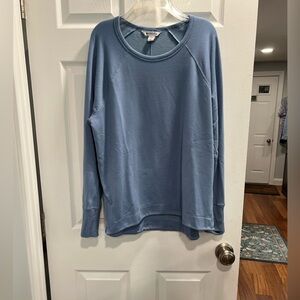 Athleta Women’s Blue Coaster Luxe Sweatshirt L